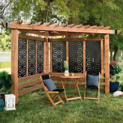 NewTown Decorative Outdoor Privacy Screen Panels, Metal Laser Cut Privacy Screen Decorative Patio Metal Fence For Outdoor Indoor Decor-The Pop Home 13 NewTown Decorative Outdoor Privacy Screen Panels, Metal Laser Cut Privacy Screen Decorative Patio Metal Fence For Outdoor Indoor Decor-The Pop Home -Sunnydaze Decor Store GUEST 5bda3f79 a693 4dc5 9440 ad77615800ad