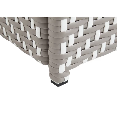 2pc Maksville Contemporary Outdoor Serving Cart & Trash Can - MiBasics 17 2pc Maksville Contemporary Outdoor Serving Cart & Trash Can - MiBasics - Image 15