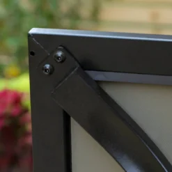 Outdoor Square Steel Dining Table - Captiva Designs 17 Outdoor Square Steel Dining Table - Captiva Designs -Sunnydaze Decor Store GUEST 5ff54a4a cfd7 45ba bd62 1fd44825971d