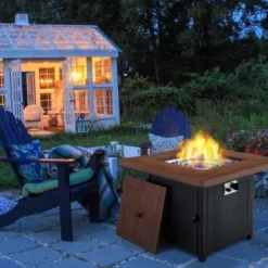 5pc Outdoor Set With Swivel Chairs & 34" Propane Fire Pit Table - Captiva Designs 13 5pc Outdoor Set With Swivel Chairs & 34" Propane Fire Pit Table - Captiva Designs -Sunnydaze Decor Store GUEST 610944bc d1bd 4815 a2f8 0be671e00bfb