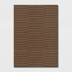 Shifted Geo Stripe Outdoor Rug Tan - Project 62™ -Sunnydaze Decor Store GUEST 613cf50e 2ac5 4c67 80dc 11550bc76722