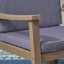 Candel 2pk Acacia Wood Rocking Chairs - Gray - Christopher Knight Home -Sunnydaze Decor Store GUEST 61bab4fe ceff 437e 93f8 3df68dec7f73