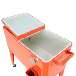 80qt Portable Rolling Patio Cooler - Permasteel 24 80qt Portable Rolling Patio Cooler - Permasteel -Sunnydaze Decor Store GUEST 61c06f62 e3a1 465e a2d3 fc74d5f67be0