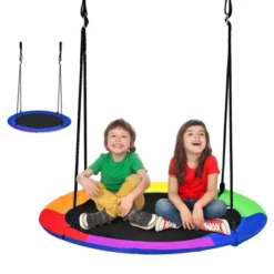 Costway 40'' Flying Saucer Tree Swing For Kids Round Tree Swing For Outdoor -Sunnydaze Decor Store GUEST 620f890b 0e4a 4810 8f94 a12b582ec3d7