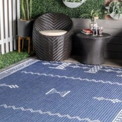 NuLOOM Lowen Global Indoor/Outdoor Area Rug -Sunnydaze Decor Store GUEST 6855b546 0611 4782 9817 252b5672d5c1