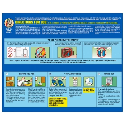 Raid Max Concentrated Deep Reach Fogger - 2.1oz/3cans 4 Raid Max Concentrated Deep Reach Fogger - 2.1oz/3cans - Image 2