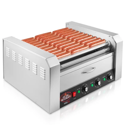 Olde Midway Electric Hot Dog Roller Grill Machine With Bun Warmer, Commercial Grade 10 Olde Midway Electric Hot Dog Roller Grill Machine With Bun Warmer, Commercial Grade - Image 8