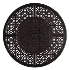 5pc Outdoor Fire Table Set With Geometric 44" Round Fire Table, 4 Deep Seating Swivel Rocking Chairs & Table Fabric Covers - Oakland Living 19 5pc Outdoor Fire Table Set With Geometric 44" Round Fire Table, 4 Deep Seating Swivel Rocking Chairs & Table Fabric Covers - Oakland Living -Sunnydaze Decor Store GUEST 6a3784e9 30f5 438e ac3f 16872e588e39