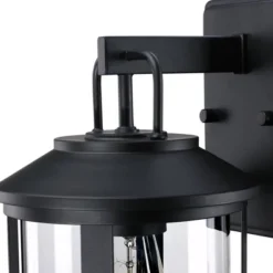 Glass Outdoor Wall Light Black - Wellfor 10 Glass Outdoor Wall Light Black - Wellfor -Sunnydaze Decor Store GUEST 6a8b661e 55d4 472f a9a6 528b067c2810