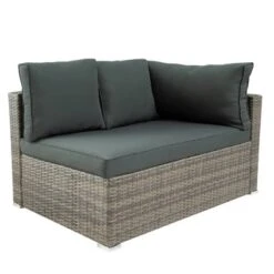 7pc Wicker Patio Seating Set With Cushions & Storage Box - Gray - GODEER 28 7pc Wicker Patio Seating Set With Cushions & Storage Box - Gray - GODEER -Sunnydaze Decor Store GUEST 6abdaa8a a1af 4162 81ea 029a6c7b5822