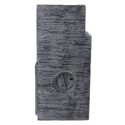 Northlight 32.25" Black And Gray Lighted Three-tier Outdoor Garden Water Fountain 6 Northlight 32.25" Black And Gray Lighted Three-tier Outdoor Garden Water Fountain - Image 4