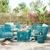 Fisher Patio Loveseat - Blue-Green - Project 62™ -Sunnydaze Decor Store GUEST 6bb9c713 2468 4e51 b0b3 6a1faa18912e