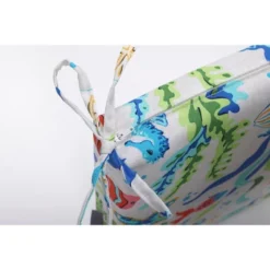 2pc Outdoor/Indoor Squared Corners Seat Cushions Coral Bay Blue - Pillow Perfect 9 2pc Outdoor/Indoor Squared Corners Seat Cushions Coral Bay Blue - Pillow Perfect -Sunnydaze Decor Store GUEST 6be1e73d cf68 40b3 ac2c a7c2942ce8a3