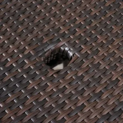 Bertha 5pc Wicker Patio Dining Set - Multibrown - Christopher Knight Home -Sunnydaze Decor Store GUEST 6cabf026 b9f5 4e48 aec0 f735ac056de9