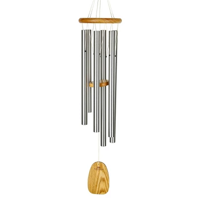 Woodstock Wind Chimes Signature Collection, Chimes Of Partch, 36'' Silver Wind Chime PWS 4 Woodstock Wind Chimes Signature Collection, Chimes Of Partch, 36'' Silver Wind Chime PWS - Image 2