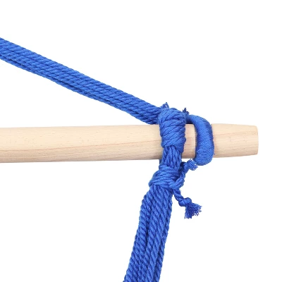 Sunnydaze Decor Sunnydaze Double Cushion Hanging Rope Hammock Chair Swing For Backyard And Patio - 2-Pack 6 Sunnydaze Decor Sunnydaze Double Cushion Hanging Rope Hammock Chair Swing For Backyard And Patio - 2-Pack - Image 4