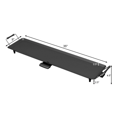 Electric Teppanyaki Table Top Grill Griddle BBQ Barbecue Nonstick Camping 3 Electric Teppanyaki Table Top Grill Griddle BBQ Barbecue Nonstick Camping