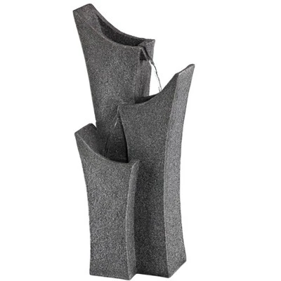 John Timberland Exton Modern Zen Cascading Arched Outdoor Floor Water Fountain 30 3/4" For Yard Garden Patio Home Deck Porch House Exterior Balcony 6 John Timberland Exton Modern Zen Cascading Arched Outdoor Floor Water Fountain 30 3/4" For Yard Garden Patio Home Deck Porch House Exterior Balcony - Image 4