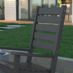 Emma And Oliver Set Of 2 Contemporary Rocking Chairs, All-Weather HDPE Indoor/Outdoor Rockers 19 Emma And Oliver Set Of 2 Contemporary Rocking Chairs, All-Weather HDPE Indoor/Outdoor Rockers -Sunnydaze Decor Store GUEST 6fac9cf4 cb0a 45fb 9fc4 4bc5ac73d3ed