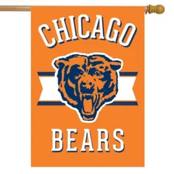 Briarwood Lane Retro Chicago Bears House Flag NFL Licensed Double-Sided 28"x40"