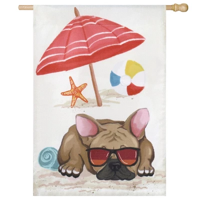 Evergreen Summer Beach Burlap House Flag 28 X 44 Inches Outdoor Decor For Homes And Gardens 3 Evergreen Summer Beach Burlap House Flag 28 X 44 Inches Outdoor Decor For Homes And Gardens