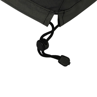 Titanium UV Resistant Outdoor Dining Cover 25.5" X 28" X 29"/42" Dark Gray By Shield 5 Titanium UV Resistant Outdoor Dining Cover 25.5" X 28" X 29"/42" Dark Gray By Shield - Image 3