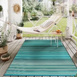 World Rug Gallery Contemporary Stripe Reversible Plastic Outdoor Rugs 20 World Rug Gallery Contemporary Stripe Reversible Plastic Outdoor Rugs -Sunnydaze Decor Store GUEST 7280c27b 9daa 48c9 8f49 735d6ea209e5