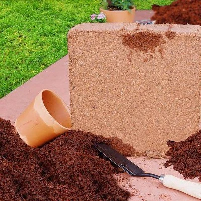 Envelor 10lb Compressed Coco Coir Brick Potting Soil 3 Envelor 10lb Compressed Coco Coir Brick Potting Soil