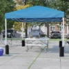 Flash Furniture 10'x10' Pop Up Event Canopy Tent With Wheeled Case And Folding Bench Set - Portable Tailgate, Camping, Event Set -Sunnydaze Decor Store GUEST 73f72b5a 98f1 4f01 a5d7 d4dc4294ff58