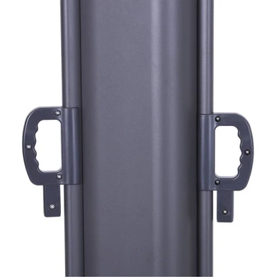 236" X 63" Retractable Outdoor Patio Balcony Deck Side Awning White - Captiva Designs 4 236" X 63" Retractable Outdoor Patio Balcony Deck Side Awning White - Captiva Designs - Image 2