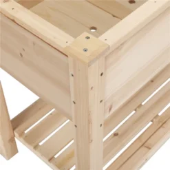 Yaheetech Wooden Raised Garden Bed Elevated Planter Box Brown -Sunnydaze Decor Store GUEST 77521231 8582 44dd b7b0 f59e4adf799c