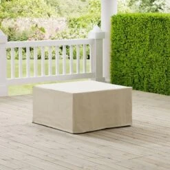 Outdoor Square Table & Ottoman Furniture Cover - Tan - Crosley 7 Outdoor Square Table & Ottoman Furniture Cover - Tan - Crosley -Sunnydaze Decor Store GUEST 77fd0dc6 eb46 4a4e aa6b 44d824123c3c
