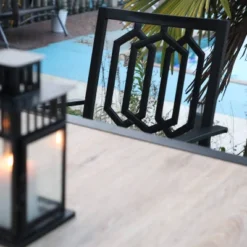 3pc Wrought Iron Patio Dining Set With Square Table With Umbrella Hole & Swivel Chairs - Captiva Designs 18 3pc Wrought Iron Patio Dining Set With Square Table With Umbrella Hole & Swivel Chairs - Captiva Designs -Sunnydaze Decor Store GUEST 780ea841 6dd5 4f1b 94ec ca1020ef4406