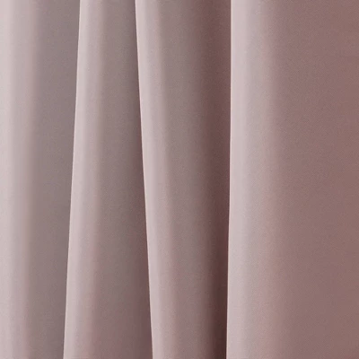 Set Of 2 Canvas Grommet Top Light Filtering Window Curtain Panels - Nicole Miller 4 Set Of 2 Canvas Grommet Top Light Filtering Window Curtain Panels - Nicole Miller - Image 2