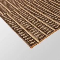 Shifted Geo Stripe Outdoor Rug Tan - Project 62™ -Sunnydaze Decor Store GUEST 7ad81912 68d3 43e3 a18c ee19a517945f