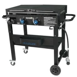 Razor Griddle Portable 2-Burner 30,000 BTU Gas Flattop Grill & Griddle Combo Cart With Foldable Side Shelves, Paper Towel And Condiment Holder, Black 9 Razor Griddle Portable 2-Burner 30,000 BTU Gas Flattop Grill & Griddle Combo Cart With Foldable Side Shelves, Paper Towel And Condiment Holder, Black -Sunnydaze Decor Store GUEST 7be0277e ba5e 4e89 be05 24e54f1667d7