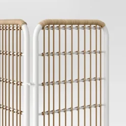 Southport 6' 3 Panel Decorative Patio Screen - Opalhouse™ -Sunnydaze Decor Store GUEST 7c3c44a1 e056 42f1 8f34 5e41f42fd167