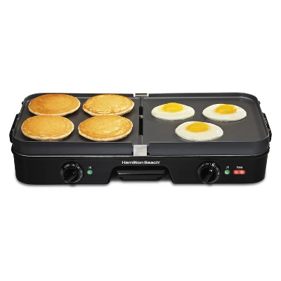 Hamilton Beach Black 3 In 1 Grill/Griddle- 38546 5 Hamilton Beach Black 3 In 1 Grill/Griddle- 38546 - Image 3