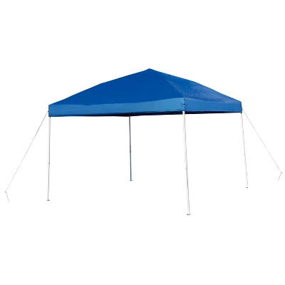 Flash Furniture 10'x10' Pop Up Event Canopy Tent With Carry Bag And Folding Bench Set - Portable Tailgate, Camping, Event Set 11 Flash Furniture 10'x10' Pop Up Event Canopy Tent With Carry Bag And Folding Bench Set - Portable Tailgate, Camping, Event Set - Image 9
