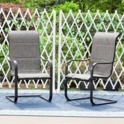Patio Set With Steel Table With 1.57" Umbrella Hole & Padded Sling Arm Chairs - Captiva Designs 21 Patio Set With Steel Table With 1.57" Umbrella Hole & Padded Sling Arm Chairs - Captiva Designs -Sunnydaze Decor Store GUEST 7d2e6427 1b38 465d ab64 c59219cd5210