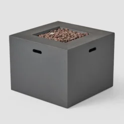 Julian 5pc Faux Wicker Swivel Club Chair & Square Fire Pit Set - Dark Brown/Dark Gray - Christopher Knight Home 10 Julian 5pc Faux Wicker Swivel Club Chair & Square Fire Pit Set - Dark Brown/Dark Gray - Christopher Knight Home -Sunnydaze Decor Store GUEST 7d932a9b dec2 4e0c 9392 1275f726bd6c