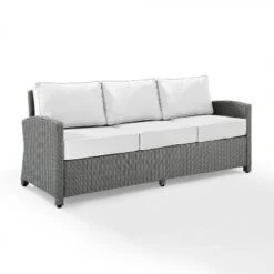 Bradenton Outdoor Wicker Sofa - Crosley 33 Bradenton Outdoor Wicker Sofa - Crosley -Sunnydaze Decor Store GUEST 7dabb289 57dd 4568 aabf f09b6f2c3811