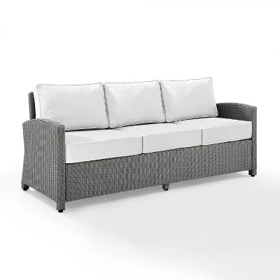 Bradenton Outdoor Wicker Sofa - Crosley 16 Bradenton Outdoor Wicker Sofa - Crosley - Image 14
