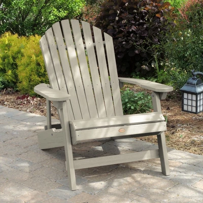 King Hamilton Folding Patio Adirondack Chair Whitewash - Highwood 3 King Hamilton Folding Patio Adirondack Chair Whitewash - Highwood