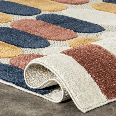 NuLOOM Randi Modern Geometric Indoor/Outdoor Patio Area Rug 5 NuLOOM Randi Modern Geometric Indoor/Outdoor Patio Area Rug - Image 3