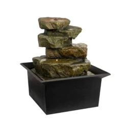 Nature Spring LED Tabletop Rock Water Fountain 11 Nature Spring LED Tabletop Rock Water Fountain -Sunnydaze Decor Store GUEST 7f093606 765e 43cb b69c 47d67cf7f39b