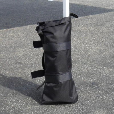 Z-Shade 12 X 12 Foot Lawn And Garden Outdoor Portable Canopy Tent With Skirts, Tan & 4 Instant Outdoor Canopy Tent Shelter Wrap Around Leg Weight Bags 4 Z-Shade 12 X 12 Foot Lawn And Garden Outdoor Portable Canopy Tent With Skirts, Tan & 4 Instant Outdoor Canopy Tent Shelter Wrap Around Leg Weight Bags - Image 2