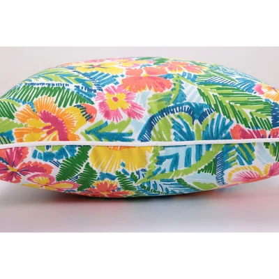 25" Outdoor/Indoor Floor Pillow Pensacola - Pillow Perfect 3 25" Outdoor/Indoor Floor Pillow Pensacola - Pillow Perfect