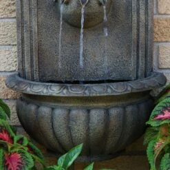 Sunnydaze Decor Sunnydaze 27"H Solar-Powered Polystone Florence Outdoor Wall-Mount Water Fountain 17 Sunnydaze Decor Sunnydaze 27"H Solar-Powered Polystone Florence Outdoor Wall-Mount Water Fountain -Sunnydaze Decor Store GUEST 831a6a67 ea60 403d a8bc 639ecb9f26a8