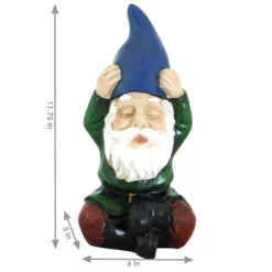 Sunnydaze Decor Sunnydaze Sage The Yoga Garden Gnome Lightweight Indoor/Outdoor Resin Lawn And Garden Statue - 11" H 11 Sunnydaze Decor Sunnydaze Sage The Yoga Garden Gnome Lightweight Indoor/Outdoor Resin Lawn And Garden Statue - 11" H -Sunnydaze Decor Store GUEST 835c1be5 7205 4b19 9f43 b1e9a05fdece